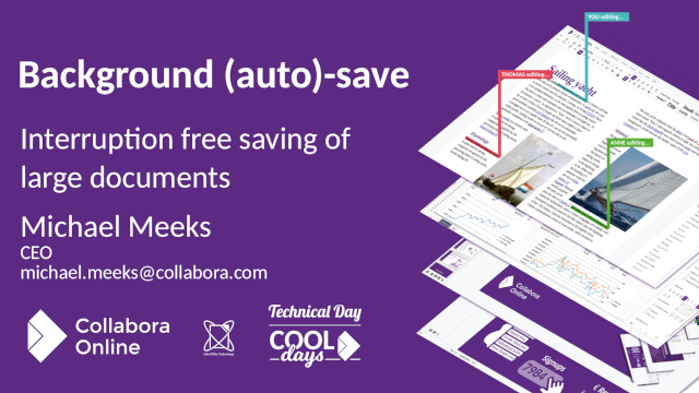 COOL Background Saving (Hybrid PDF)