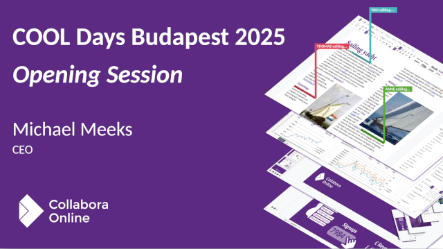 COOL Days opening keynote (Hybrid PDF)