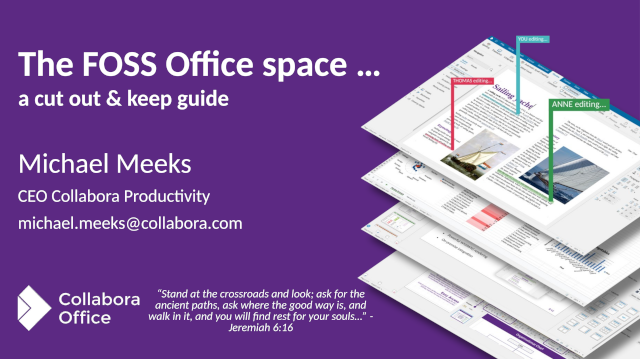 The FLOSS Office space past and present