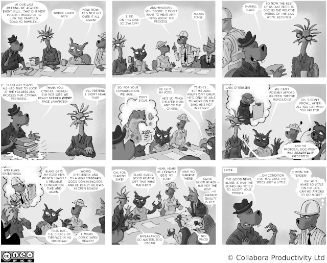 The Open Road to Freedom - strip#35 - tendering