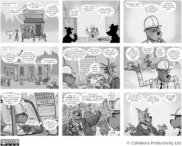 The Open Road to Freedom - strip#37 - Mutual benefits