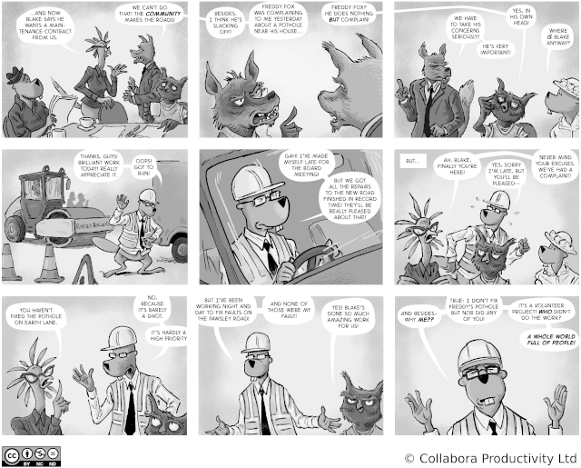The Open Road to Freedom - strip#39 - The Blame Game