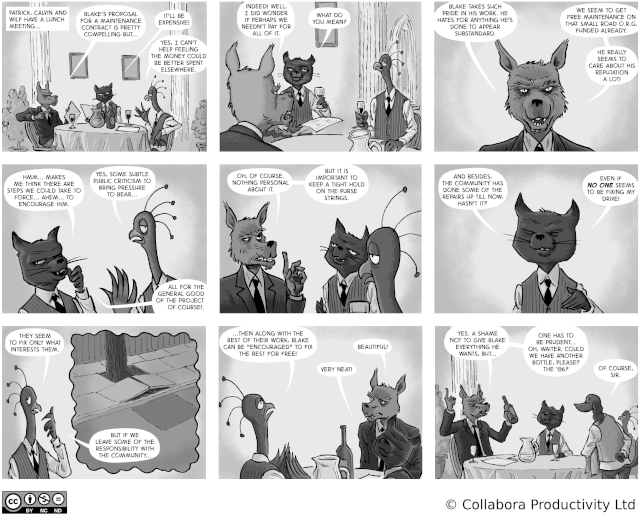 The Open Road to Freedom - strip#41 - Free maintenance ?