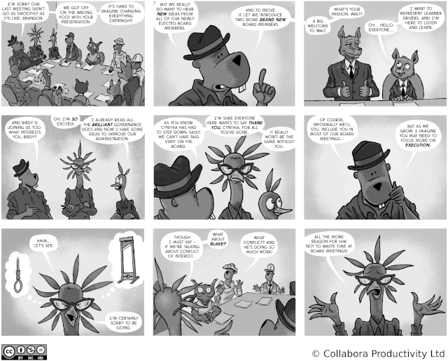 The Open Road to Freedom - strip#45 - changing the guard