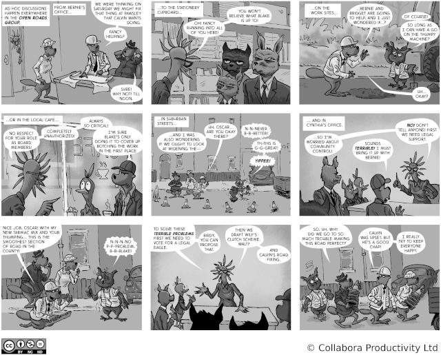 The Open Road to Freedom - strip#48 - politics is where two people meet