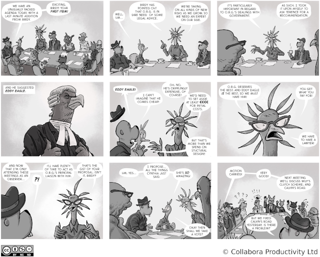 The Open Road to Freedom - strip#49 - protection and counsel