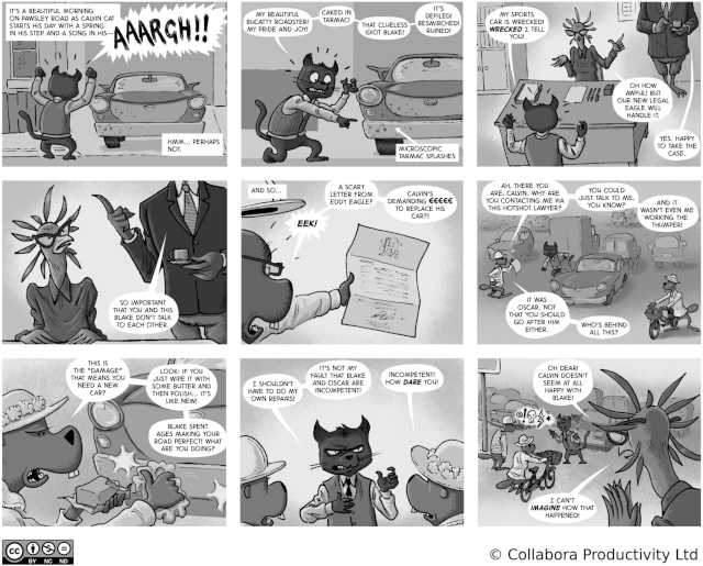 The Open Road to Freedom - strip#50 - collateral damage