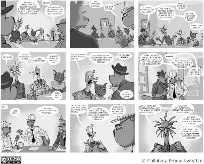 The Open Road to Freedom - strip#64 - Code of conduct