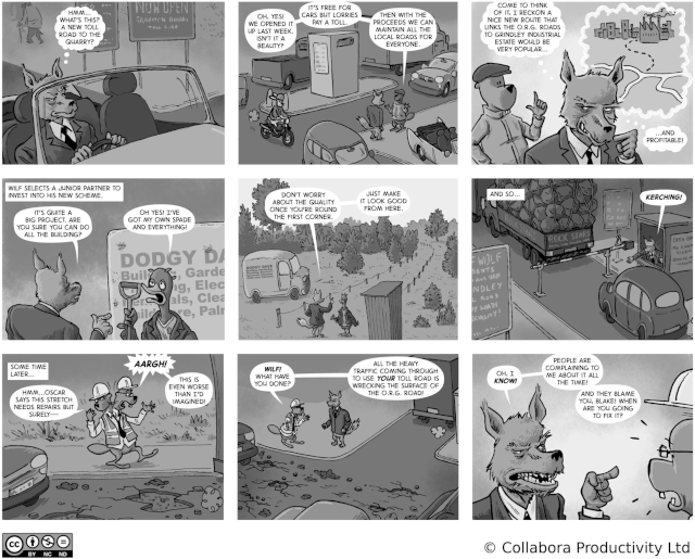The Open Road to Freedom - strip#67 - Open Core - Makers and Takers