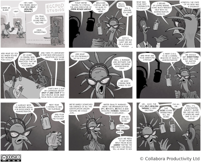 The Open Road to Freedom - strip#72 - an interview with Cynthia