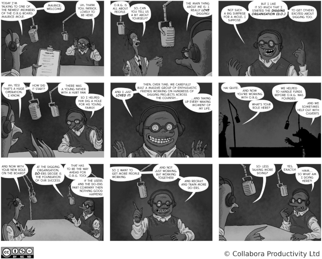 The Open Road to Freedom - strip#76 - an interview with Maurice