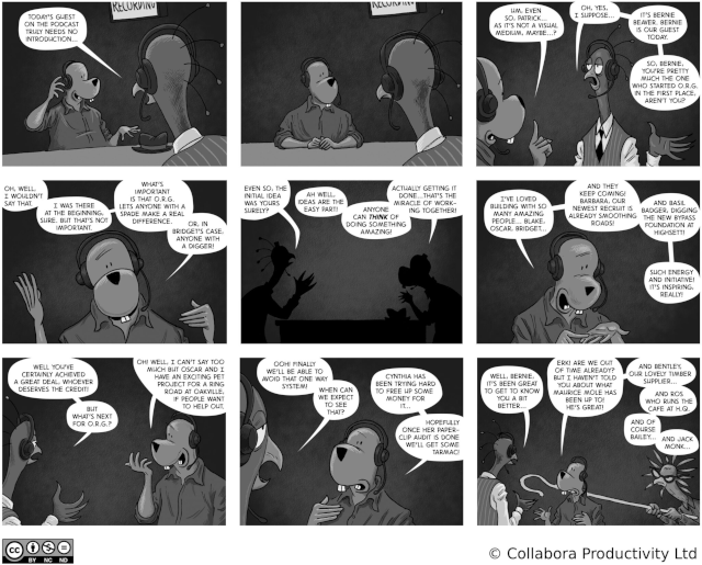 The Open Road to Freedom - strip#79 - Spreading the love