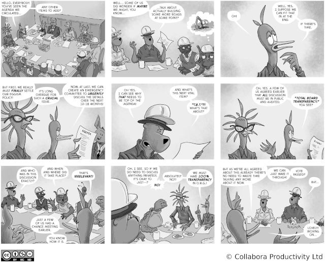 The Open Road to Freedom - strip#82 - Exciting topics